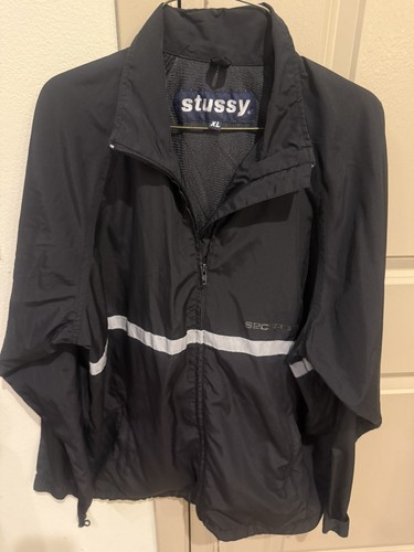 Vintage stussy windbreaker - vintage, zip