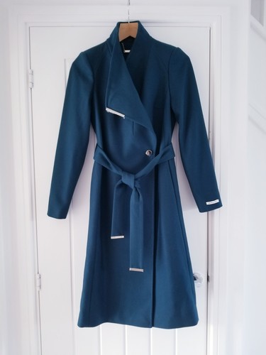 Ted baker rose wool wrap - rose, coat