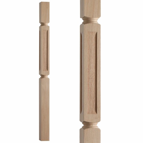 Staircase newel post regency - staircase,