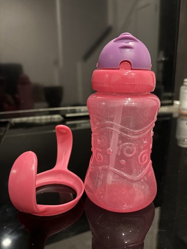 Nuby hot pink sippy - sippy, cup