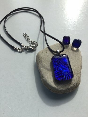 Handmade fused glass - handmade, dichroic