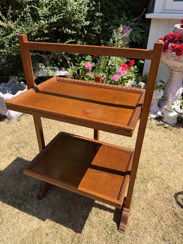 Vintage oak two tier - vintage, two-tier