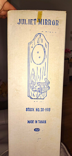 New box vintage oak wall - box.,