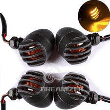 4pcs Motorcycle Grill Bullet