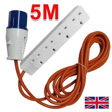 Camping 4 Way Extension Lead