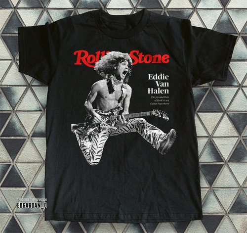 Hot eddie van - halen, rolling