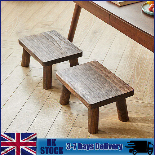 Wooden step stool low - stool,