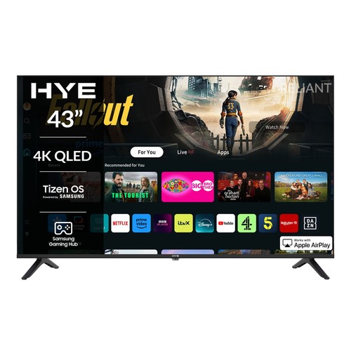 Hye inch qled smart tv - 4k,