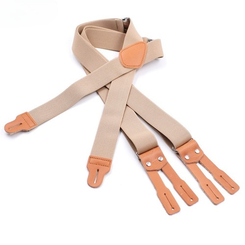 Elasticated genuine leather - genuine,