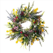 Spring Wreaths 18in Outside Welcome  Seasons Round Wreaths K6F41841