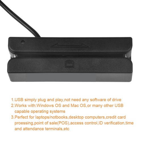 Msr580 usb magnetic strip card - usb,