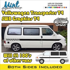 SWB VW Transporter Camper Motorhome T4 Decals Stickers Van Graphics NO P&P 078