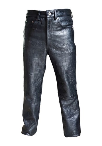 Mens biker pants black - mens,