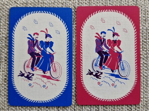 Pair vintage swap playing - swap,