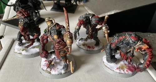 Warhammer skaven 4x rat - 4x,