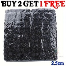 144Pcs 2.5cm Artificial Flowers Mini Foam Roses with Stem Wedding Bouquet Deco