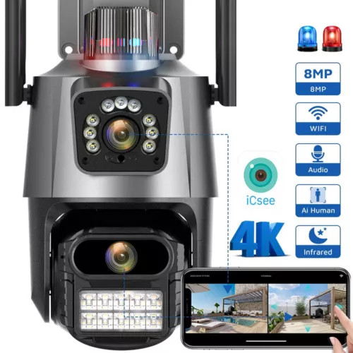 8mp wireless camera - 8mp, 4k