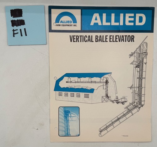 Allied vertical bale elevator - vertical,