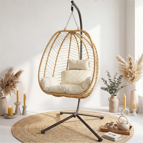 Hanging egg chair - hanging,