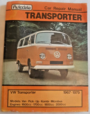 Autodata Car Repair Manual VW Transporter 1967-1979 Van Pick-up Kombi Microbus