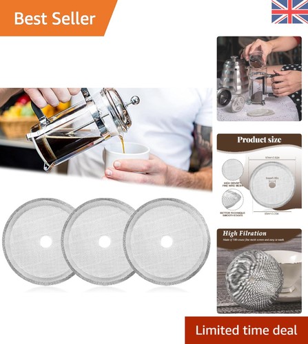 3pcs cafetiere filter mesh - cafetiere,