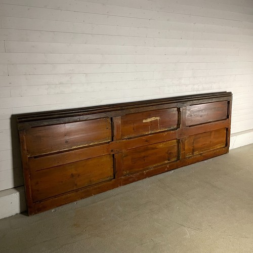 Reclaimed victorian pine pew - reclaimed,