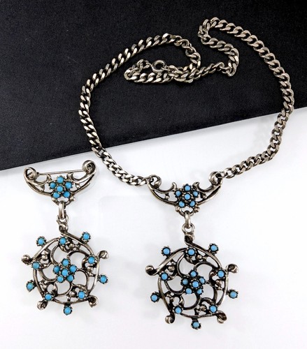 Vintage necklace brooch - necklace,