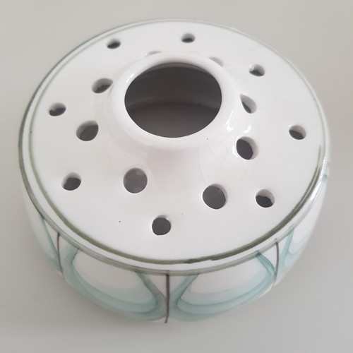 Vintage jersey pottery flower - vintage,