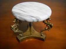 Vintage Brass Marble Latin