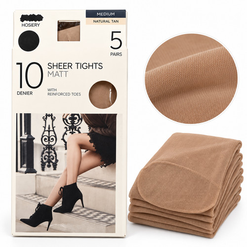 Ladies denier sheer matt - denier,