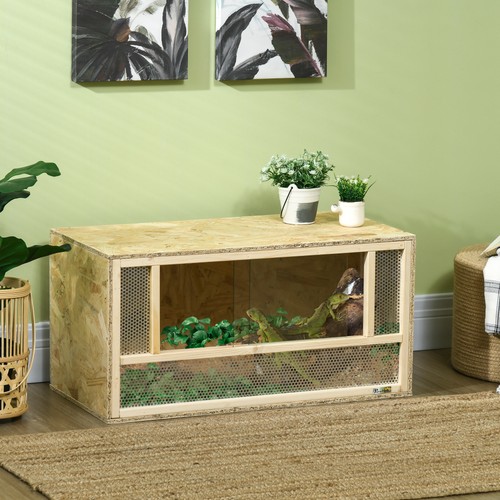 Wooden reptile terrarium for - reptile,