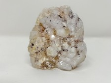 Snowy Citrine Crystal Natural Geode Standing Cluster Abundance Money Manifesting