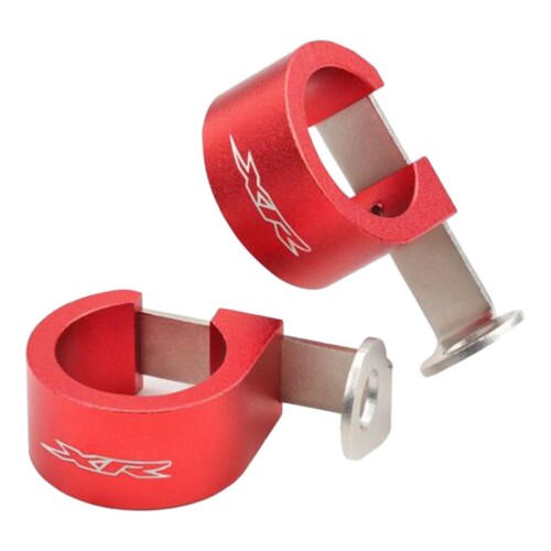 Front brake hose - clamp, holder