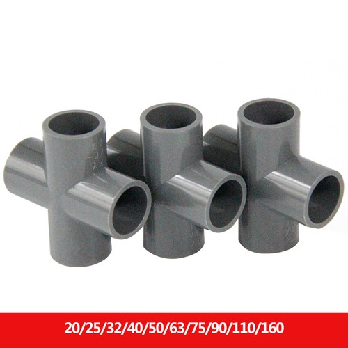 Pvc way equal - pvc, 4-way