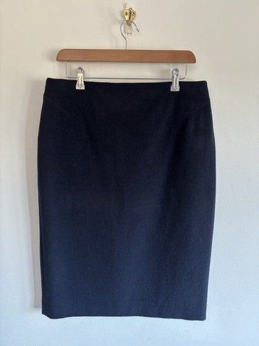 Hobbs navy 100 wool - navy, pencil