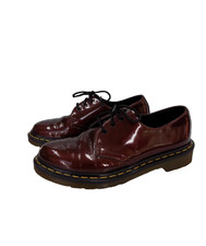 Dr Martens 1461 Oxblood Patent Oxford Shoes UK 5 EU 38 Burgundy Flat Lace Up