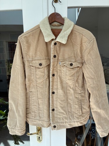 Levi corduroy sherpa trucker - corduroy,