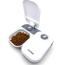 Cat Mate C200 Automatic 2 Meal Timer-Controlled Pet Feeder (401) -