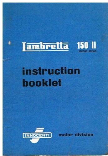 Lambretta 150 second series - li,