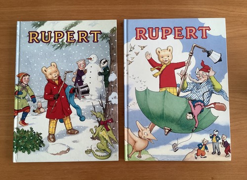 Vintage rupert bear annuals - vintage,