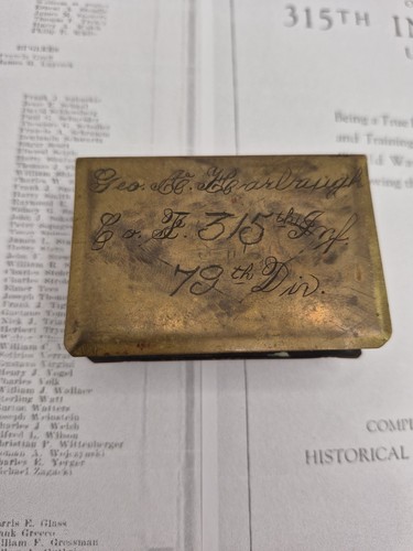 Wwi 315th infantry - id’d,