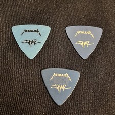 Metallica 1993 ESP James Hetfield signature Guitar Picks Set 3 pcs