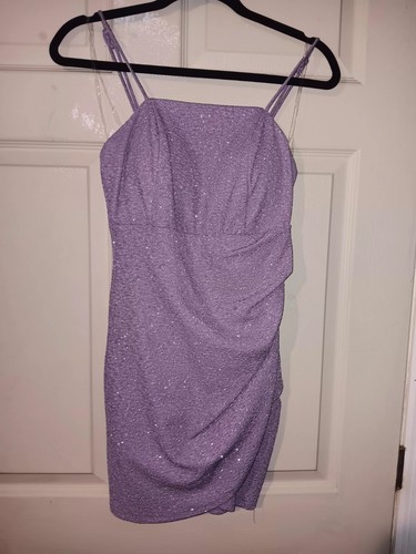 Crystal doll lilac semi - semi, formal