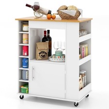 Kitchen Island Rolling Storage