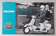 Raleigh Roma Scooter Brochure c.1961