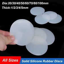 Thick 1mm-5mm Solid Silicone