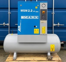 Mark MSM2.2 Receiver Mounted Rotary Screw Compressor, 230v Single Phase! 2.2Kw!