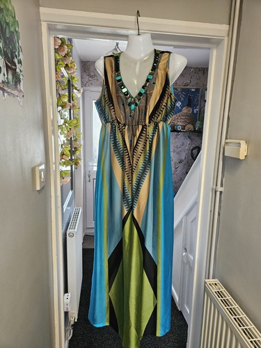 Ladie maxi dress size 14 - dress,