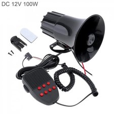 100W 12V Car Warning Alarm 7
