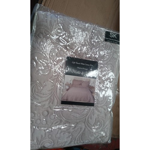 Embossed bedspread super king - embossed,